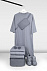 Платье D2, серое с логотипом в Нефтекамске заказать по выгодной цене в кибермаркете AvroraStore