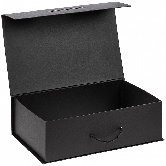 Коробка Big Case,черная с логотипом в Нефтекамске заказать по выгодной цене в кибермаркете AvroraStore
