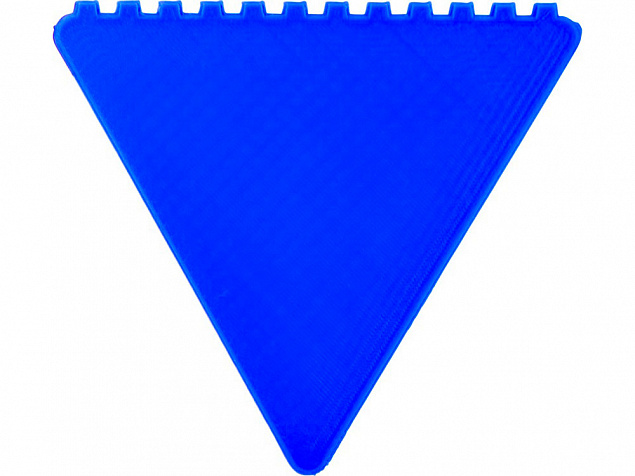 Треугольный скребок Frosty 2.0 , ярко-синий с логотипом в Нефтекамске заказать по выгодной цене в кибермаркете AvroraStore