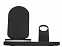 Складная зарядная станция с беспроводной зарядкой «Flashport», 15 Вт с логотипом в Нефтекамске заказать по выгодной цене в кибермаркете AvroraStore
