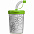 Бутылка-раскраска детская «Передвижник», зеленая с логотипом в Нефтекамске заказать по выгодной цене в кибермаркете AvroraStore