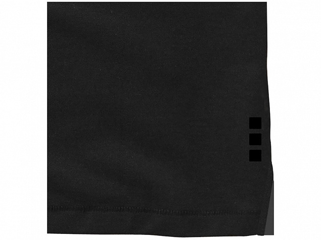 Рубашка поло Markham мужская, черный/антрацит с логотипом в Нефтекамске заказать по выгодной цене в кибермаркете AvroraStore