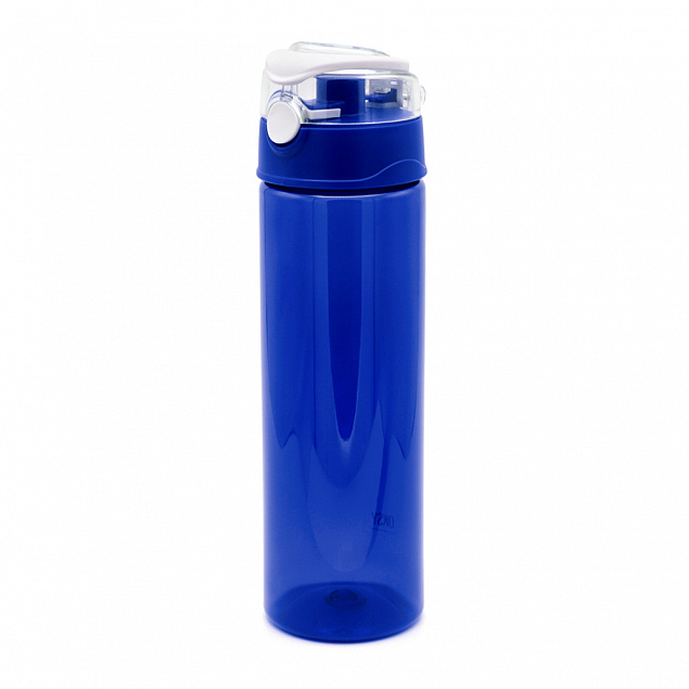 Пластиковая бутылка Narada, синий с логотипом в Нефтекамске заказать по выгодной цене в кибермаркете AvroraStore