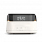 Светодиодный USB увлажнитель-ароматизатор Brava с часами, белый с логотипом в Нефтекамске заказать по выгодной цене в кибермаркете AvroraStore