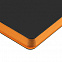 Ежедневник Flexpen Black ver.2, недатированный, черный с оранжевым с логотипом в Нефтекамске заказать по выгодной цене в кибермаркете AvroraStore