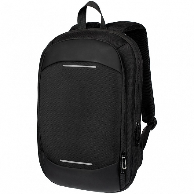 Рюкзак supPort, черный с логотипом в Нефтекамске заказать по выгодной цене в кибермаркете AvroraStore