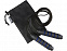 Austin, скакалка с мягкими ручками в чехле из переработанного PET-материала, синий с логотипом в Нефтекамске заказать по выгодной цене в кибермаркете AvroraStore