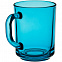 Кружка Enjoy, голубая с логотипом в Нефтекамске заказать по выгодной цене в кибермаркете AvroraStore