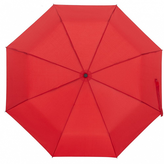 Зонт складной Monsoon, красный с логотипом в Нефтекамске заказать по выгодной цене в кибермаркете AvroraStore