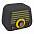 Колонка беспроводная RETRO L, цвет черный  с логотипом в Нефтекамске заказать по выгодной цене в кибермаркете AvroraStore