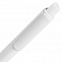 Ручка шариковая Pigra P02 Mat, белая с логотипом в Нефтекамске заказать по выгодной цене в кибермаркете AvroraStore