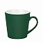 Керамическая кружка Sole, 350 ml, soft-touch, зеленая с логотипом в Нефтекамске заказать по выгодной цене в кибермаркете AvroraStore