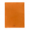Бизнес-блокнот "Biggy", B5 формат, оранжевый, серый форзац, мягкая обложка, в клетку с логотипом в Нефтекамске заказать по выгодной цене в кибермаркете AvroraStore