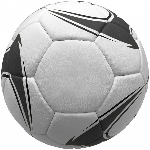 Футбольный мяч Arrow, черный с логотипом в Нефтекамске заказать по выгодной цене в кибермаркете AvroraStore