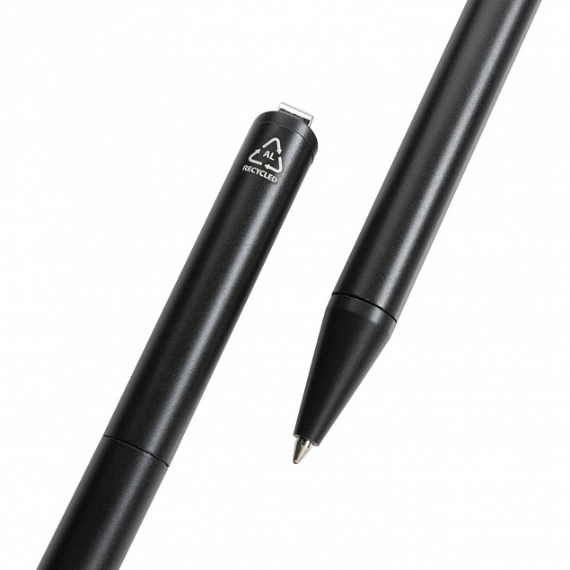 Ручка Xavi из переработанного алюминия RCS с логотипом в Нефтекамске заказать по выгодной цене в кибермаркете AvroraStore