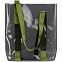 Шоппер Clear Fest, прозрачный серый с зелеными ручками с логотипом в Нефтекамске заказать по выгодной цене в кибермаркете AvroraStore