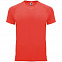 Спортивная футболка BAHRAIN мужская, КОРАЛЛОВЫЙ ФЛУОРЕСЦЕНТНЫЙ S с логотипом в Нефтекамске заказать по выгодной цене в кибермаркете AvroraStore