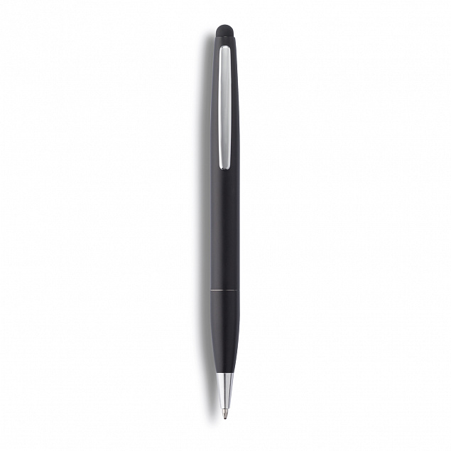 Ручка-стилус Touch 2 в 1, черный с логотипом в Нефтекамске заказать по выгодной цене в кибермаркете AvroraStore