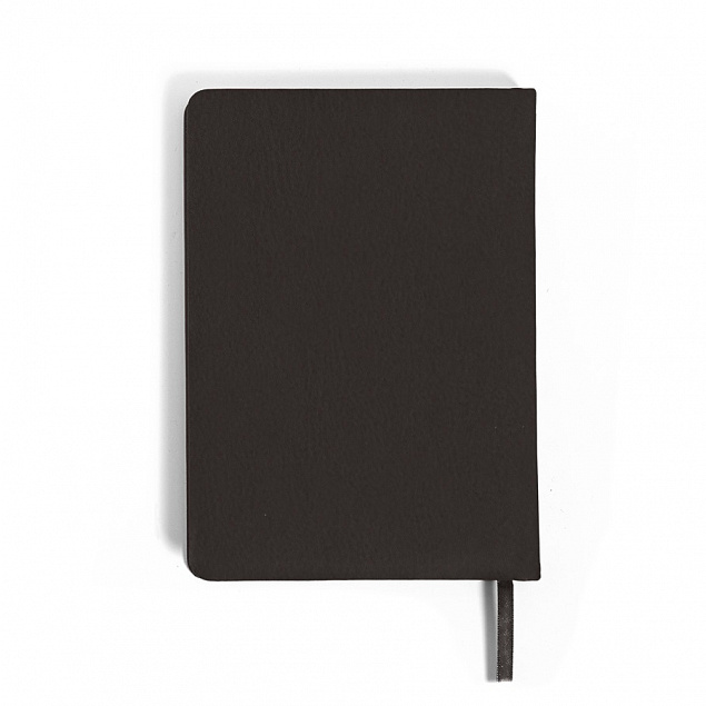 Ежедневник недатированный Duncan, А5,  темно-коричневый, белый блок с логотипом в Нефтекамске заказать по выгодной цене в кибермаркете AvroraStore