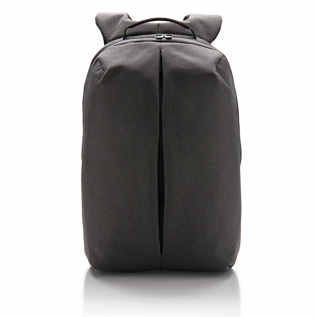 Рюкзак Smart, черный с логотипом в Нефтекамске заказать по выгодной цене в кибермаркете AvroraStore