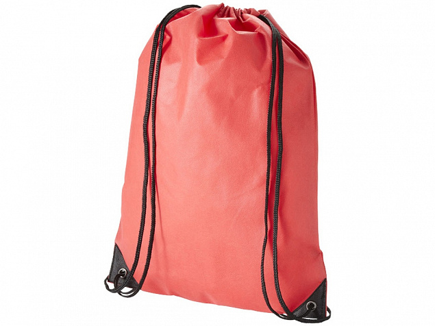 Рюкзак-мешок Evergreen, красный с логотипом в Нефтекамске заказать по выгодной цене в кибермаркете AvroraStore