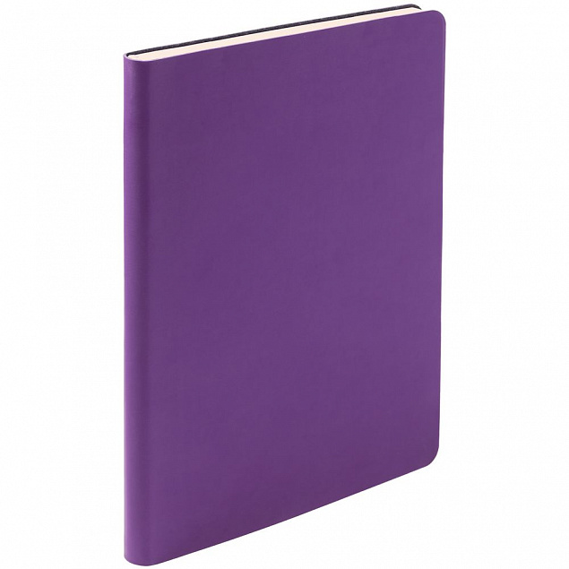 Ежедневник Flex Shall, недатированный, фиолетовый с логотипом в Нефтекамске заказать по выгодной цене в кибермаркете AvroraStore