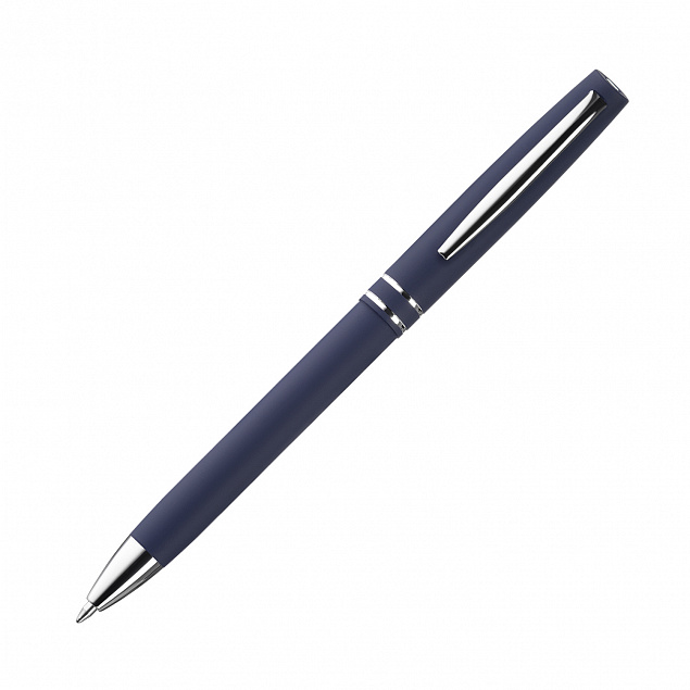 Шариковая ручка Consul, синяя с логотипом в Нефтекамске заказать по выгодной цене в кибермаркете AvroraStore