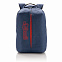Рюкзак Smart, синий с логотипом в Нефтекамске заказать по выгодной цене в кибермаркете AvroraStore