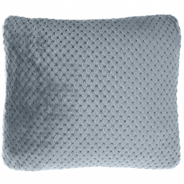 Плед-подушка Dreamscape, серый с логотипом в Нефтекамске заказать по выгодной цене в кибермаркете AvroraStore