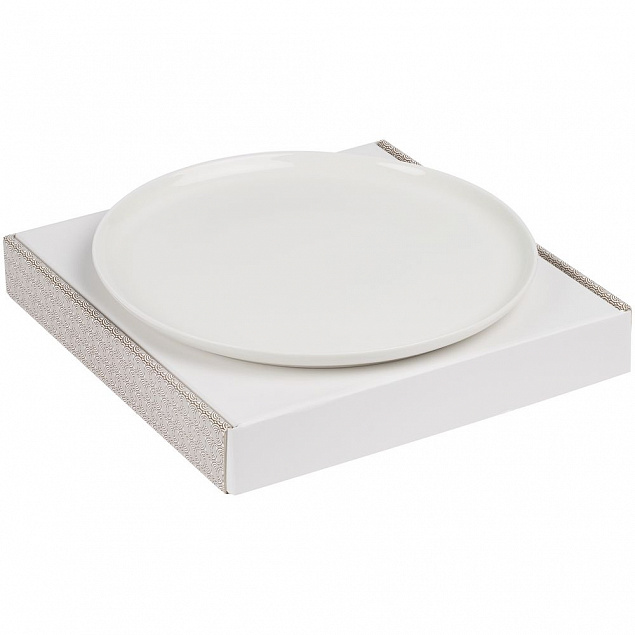 Блюдо Riposo, белое с логотипом в Нефтекамске заказать по выгодной цене в кибермаркете AvroraStore