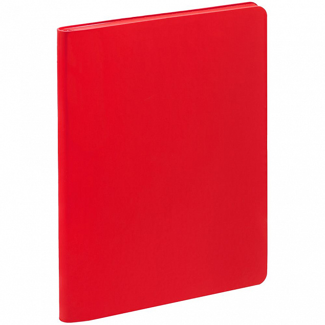 Блокнот Flex Shall, красный с логотипом в Нефтекамске заказать по выгодной цене в кибермаркете AvroraStore