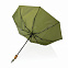 Автоматический зонт Impact из RPET AWARE™ с бамбуковой рукояткой, d94 см с логотипом в Нефтекамске заказать по выгодной цене в кибермаркете AvroraStore