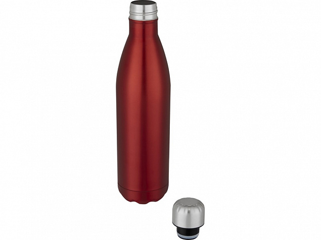 Cove Бутылка из нержавеющей стали объемом 750 мл с вакуумной изоляцией, красный с логотипом в Нефтекамске заказать по выгодной цене в кибермаркете AvroraStore