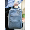 Рюкзак Austere, серый с логотипом в Нефтекамске заказать по выгодной цене в кибермаркете AvroraStore