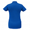 Рубашка поло женская ID.001 ярко-синяя с логотипом в Нефтекамске заказать по выгодной цене в кибермаркете AvroraStore