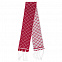 Вязаный шарфик Dress Cup, красный с логотипом в Нефтекамске заказать по выгодной цене в кибермаркете AvroraStore
