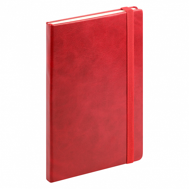 Ежедневник недатированный Vegas Btobook, красный (без упаковки, без стикера) с логотипом в Нефтекамске заказать по выгодной цене в кибермаркете AvroraStore