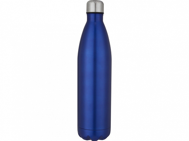 Cove, бутылка из нержавеющей стали объемом 1 л с вакуумной изоляцией, cиний с логотипом в Нефтекамске заказать по выгодной цене в кибермаркете AvroraStore