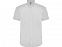 Рубашка Aifos мужская с коротким рукавом,  белый с логотипом в Нефтекамске заказать по выгодной цене в кибермаркете AvroraStore
