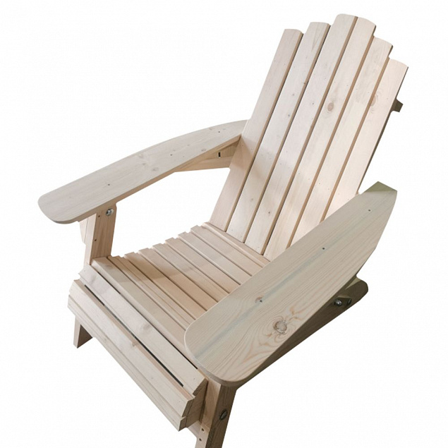 Складное садовое кресло «Адирондак» с логотипом в Нефтекамске заказать по выгодной цене в кибермаркете AvroraStore
