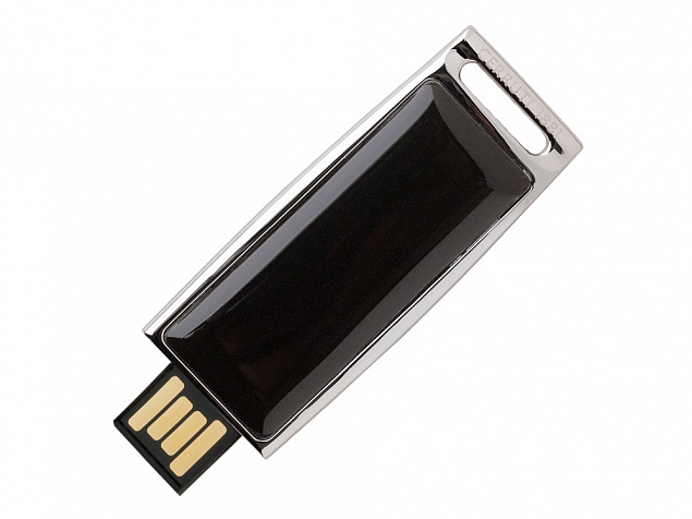 USB-флешка на 16 Гб Zoom с логотипом в Нефтекамске заказать по выгодной цене в кибермаркете AvroraStore