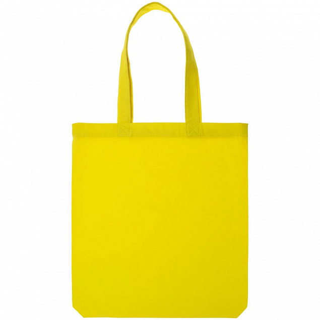 Холщовая сумка Avoska, желтая с логотипом в Нефтекамске заказать по выгодной цене в кибермаркете AvroraStore