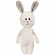 Игрушка Beastie Toys, заяц с белым шарфом с логотипом в Нефтекамске заказать по выгодной цене в кибермаркете AvroraStore