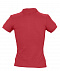 Рубашка поло женская PEOPLE 210, красная с логотипом в Нефтекамске заказать по выгодной цене в кибермаркете AvroraStore