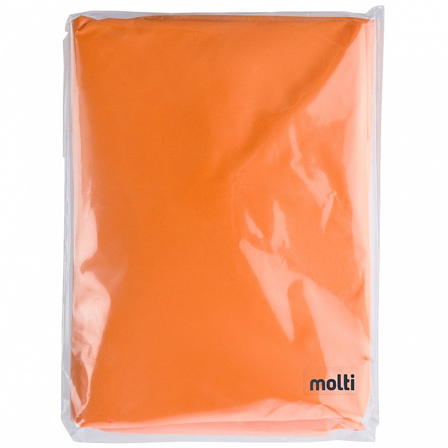 Дождевик-плащ BrightWay, оранжевый с логотипом в Нефтекамске заказать по выгодной цене в кибермаркете AvroraStore