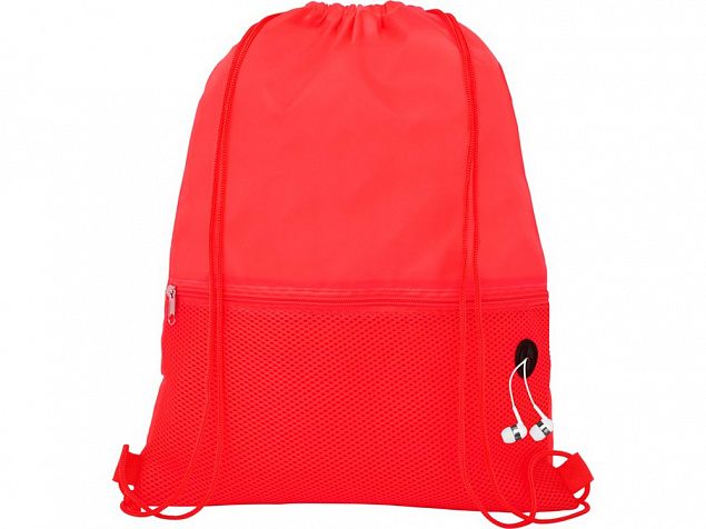 Рюкзак «Ole» с сетчатым карманом с логотипом в Нефтекамске заказать по выгодной цене в кибермаркете AvroraStore