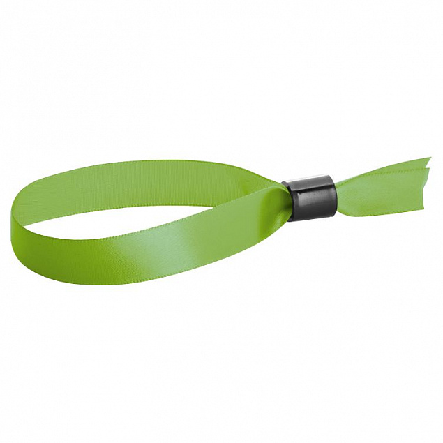 Несъемный браслет Seccur, зеленый с логотипом в Нефтекамске заказать по выгодной цене в кибермаркете AvroraStore