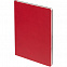 Блокнот Verso в клетку, красный с логотипом в Нефтекамске заказать по выгодной цене в кибермаркете AvroraStore