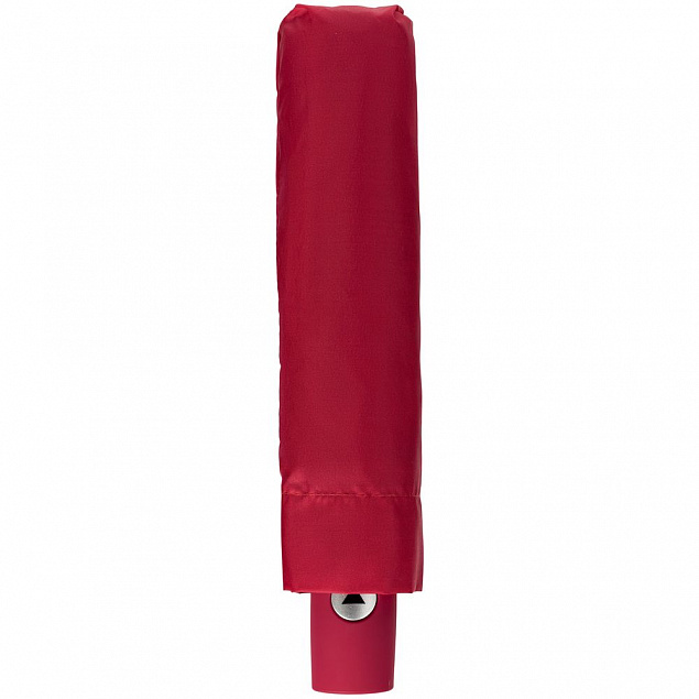 Складной зонт Gems, красный с логотипом в Нефтекамске заказать по выгодной цене в кибермаркете AvroraStore