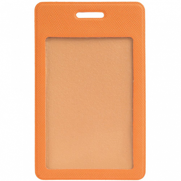 Чехол для пропуска Devon, светло-оранжевый с логотипом в Нефтекамске заказать по выгодной цене в кибермаркете AvroraStore